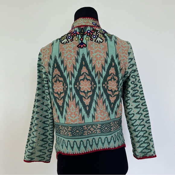 Vintage Rapsodia green cotton jacket. Perfect condition. Size M. 100% cotton. Em - Picture 6 of 8